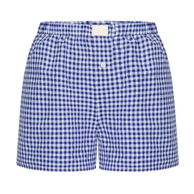 Image de Short Vichy Rouge & Bleu - Confort Été