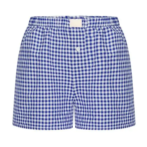 Image de Short Vichy Rouge & Bleu - Confort Été