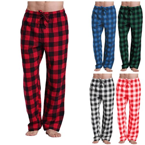 Imagen de Pantalones de Pijama de Algodón para Hombre y Mujer