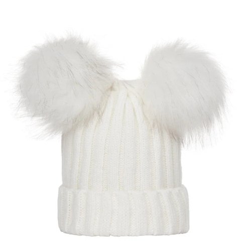 Imagen de 2024 sombreros para madres y niños, gorro con pompón, gorros para niños, gorro para niños, accesorio...