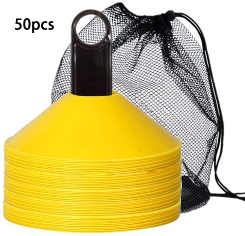 Immagine di Coni da Calcio Agility – Set da 50 Pezzi con Borsa