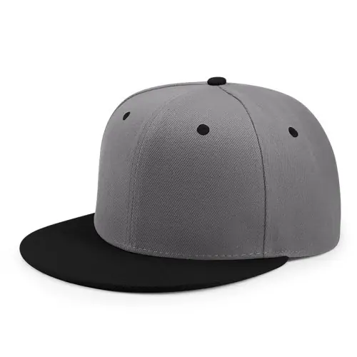 Grey Black Brim