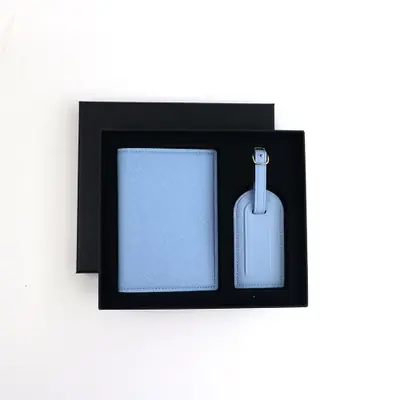 Image de Porte-Passeport Personnalisé en Cuir PU - Élégant & Pratique