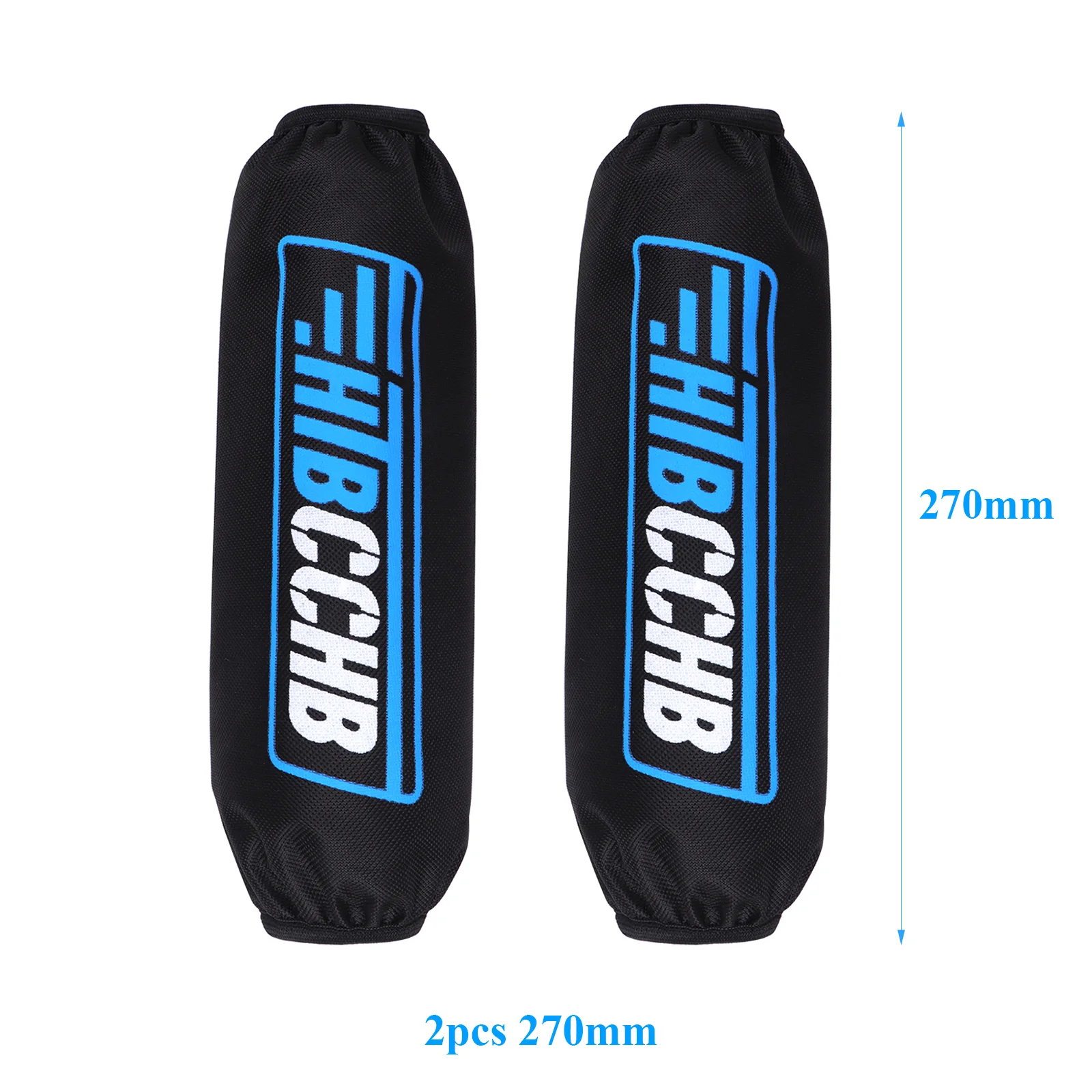 2pcs H 27cm niebieski