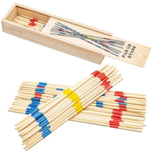 Image de Jeu de Bâtons en Bois - Jeu de Société Familial