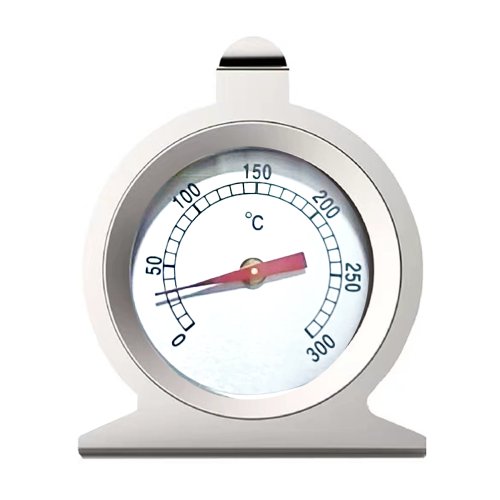 Bild von Professionelles Ofenthermometer mit Zeigeranzeige – Hochpräzises Küchenthermometer für Backofen, Grill und Braten von Hähnchen, Rindfleisch & Pommes Frites (0–300 °C)
