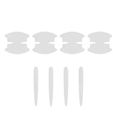 Image de Protection Anti-Rayures pour Poignées de Porte de Voiture - Lot de 8