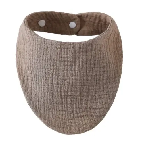 Image de Bavoir en Coton pour Bébé - Élégant & Pratique