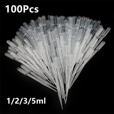 Image de Pipettes Graduées 1-5ml - Lot de 100 Pièces
