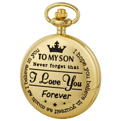 Image de Montre de Poche Quartz pour Garçon - Cadeau Idéal