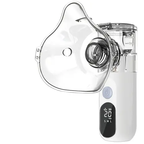 Image de Nébuliseur Portable Ultrasone - Inhalateur Silencieux pour Adultes et Enfants