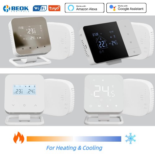 Immagine di Termostato Intelligente WiFi e RF per Caldaia a Gas