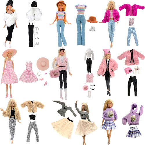Image de Robe Princesse pour Poupée 30 cm - Accessoire de Jeu Élégant