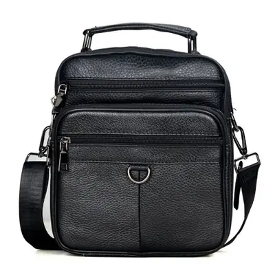 Image de Sac Business Homme en Cuir Véritable - Élégant & Fonctionnel