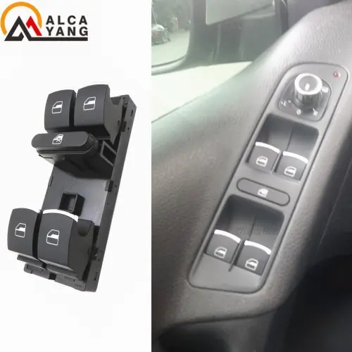 Image de Bouton de Commande Fenêtre Électrique pour VW & Seat - 5ND959857