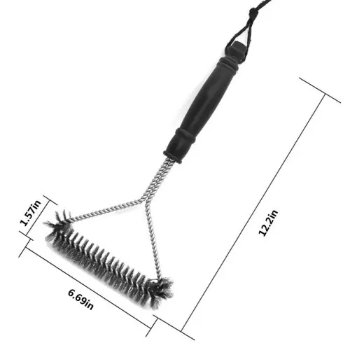 Image de Brosse de Nettoyage Barbecue - Acier Inoxydable