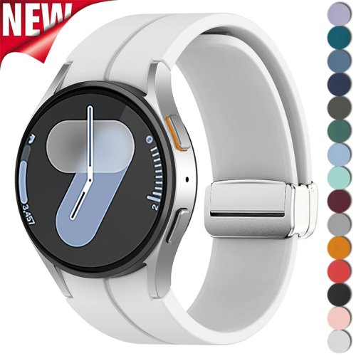 Zdjęcie Magnetyczny Pasek Silikonowy do Galaxy Watch – Kompatybilny z Wszystkimi Modelami