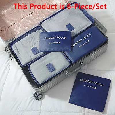 6PCS Navy