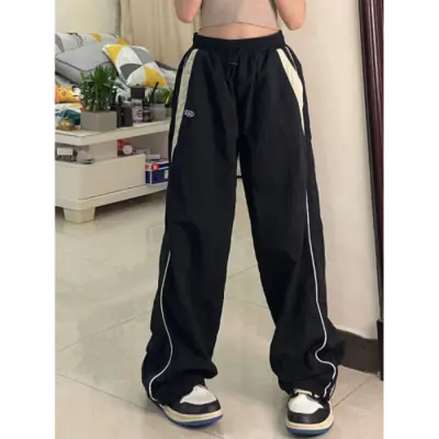 Image de Pantalon Jogging Rétro Femme - Style Y2K & Confort Max