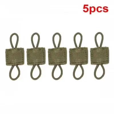 Image de Sangles Élastiques Nylon - Lot de 10 pour Randonnée, Chasse et Sac à Dos