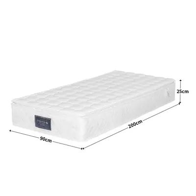 Image de Matelas Ergonomique 7 Zones - Ressorts Ensachés & Mousse Froide