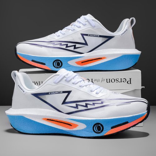 Immagine di Scarpe da Corsa Sportive Unisex per Uomo e Donna, Ideali per Allenamento e Jogging Estivo all'Aperto con Tecnologia di Rimbalzo Morbido e Aморtizzante, Perfette per Adolescenti