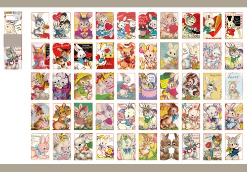 Image de Stickers Kawaii Fées & Animaux - Lot de 50