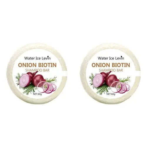 Image de Shampoing Savon à l'Oignon & Biotine - Hydratant & Lissant