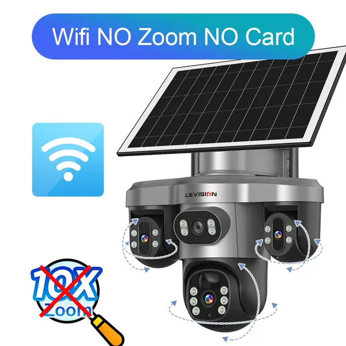 Image de Caméra de Surveillance Solar V380 Pro 20MP