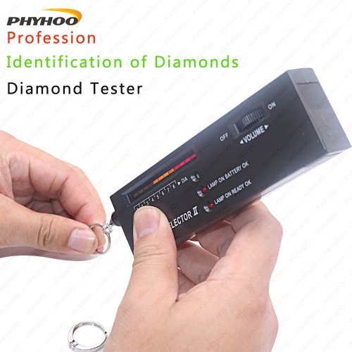 Image of Professional Diamond Tester Pen for Jewelry - High Accuracy Gemstone Identifier for Diamonds and Precious Stones