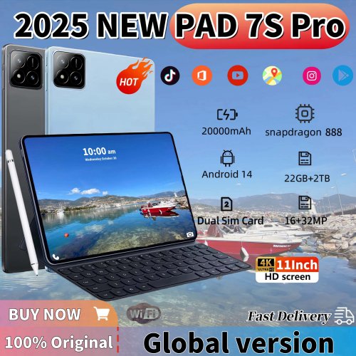 Image de Tablette 11 Pouces 5G Ultra-Puissante 22GB/2TB