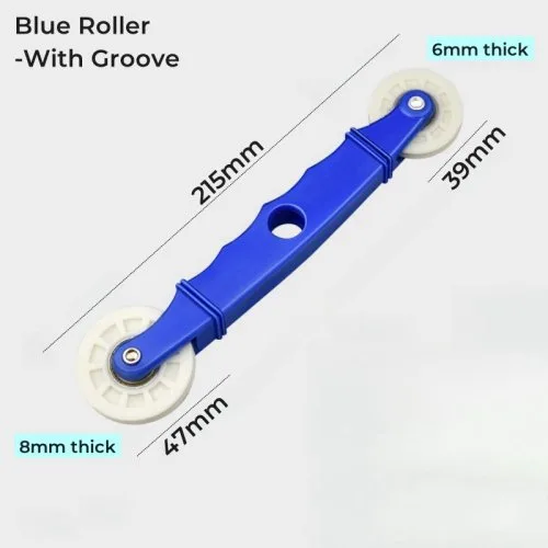 Blauw roller