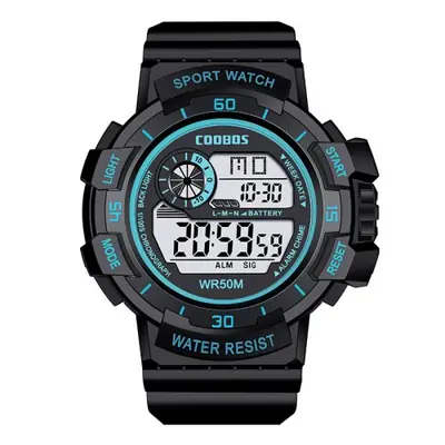Image de Montre Numérique Enfant LED Étanche - Style Militaire