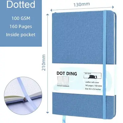 Image de Carnet Kawaii A5 - 160 Pages Points - Planificateur & Scrapbook