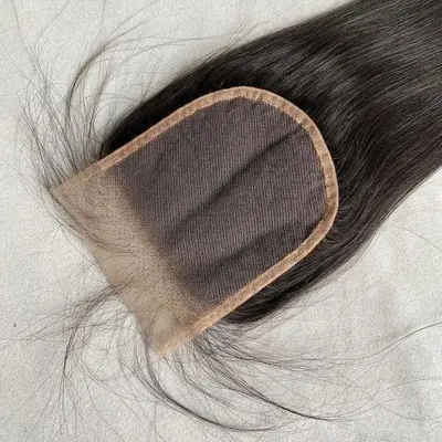 Image de Dentelle Frontale 4x4 Cheveux Humains Remy Droits