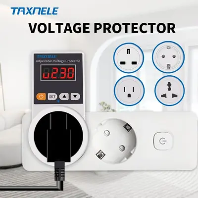 Prise de Protection 220V - Sécurité Électrique pour Réfrigérateur