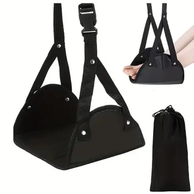 Repose-Pieds Avion Portable avec Sangle Réglable
