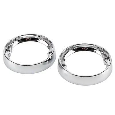 Image de Lentilles Clignotants Chromées pour Harley - Style Élégant & Protection