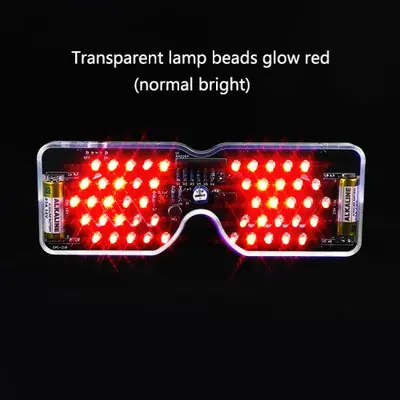 Image de Lunettes LED à Commande Vocale - Kit Bricolage Électrique