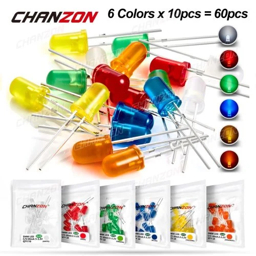 6 Kolory x 10pcs Mieszanka