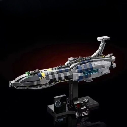 Image of MOC star Invisible  Hand Spaceship Building Blocks Sets Compatible With Legoed Particles Suitable For Christmas Gifts 75377