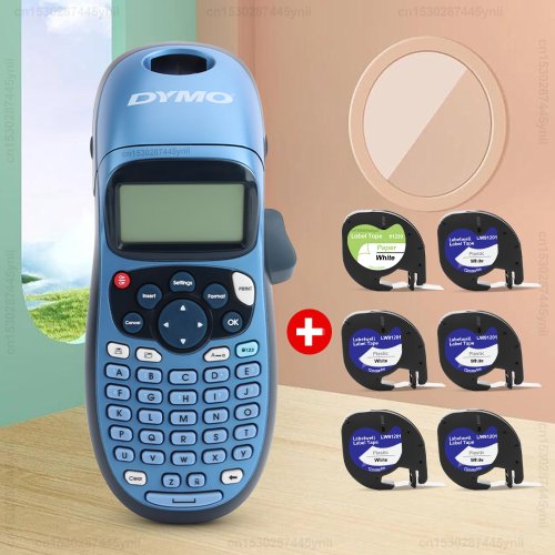 Afbeelding van Dymo LT100H Draagbare Etiketteermachine – Compacte Zelfklevende Labelprinter voor Thuis, Kantoor en DIY Projecten