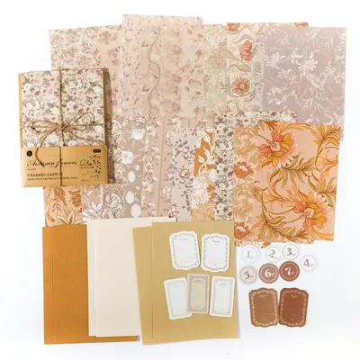 Image de Kit Vintage Scrapbooking 240 Pièces