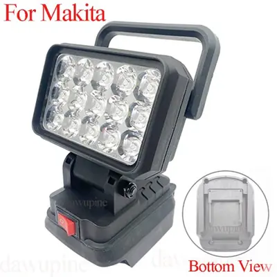 Image de Lampe de Travail LED 18V pour Makita - Éclairage Puissant et Portable
