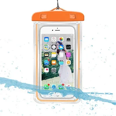 Imagen de Bolsa impermeable para teléfono, bolsa de natación para buceo a la deriva, bolsa seca subacuática, f...