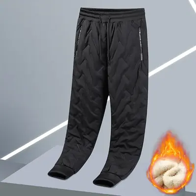 Image de Pantalon de Survêtement Homme Hiver Chauffant et Étanche