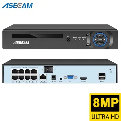 Image de Système de vidéosurveillance 8MP avec détection faciale et enregistrement IP