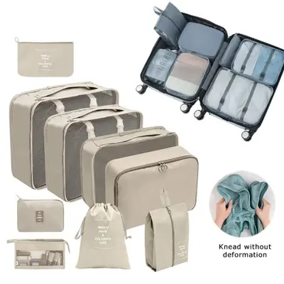 Image de Organisateur de Voyage 7-9 Pièces - Sacs de Rangement pour Valise