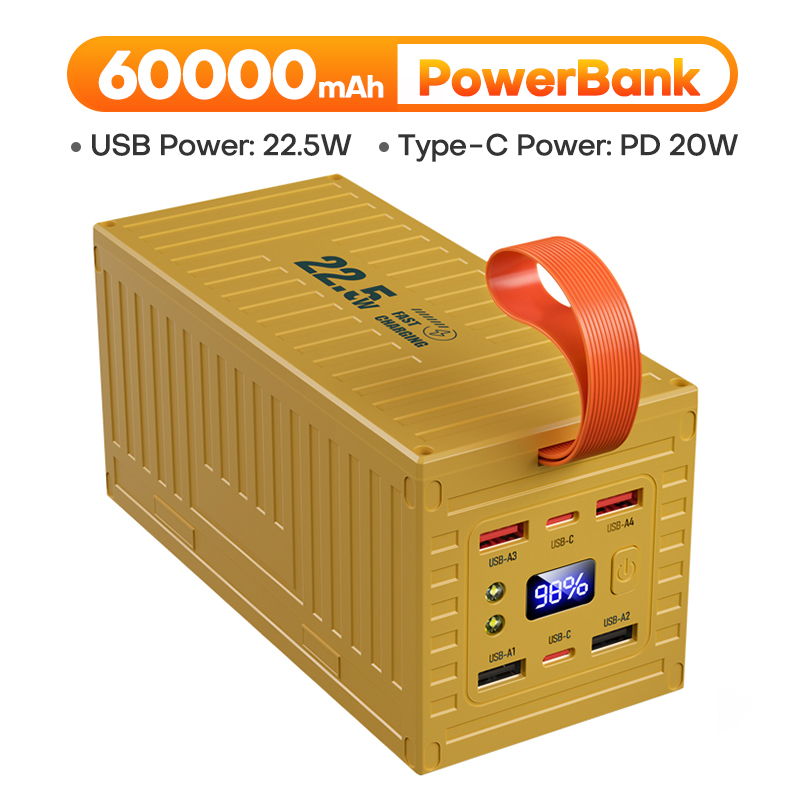 Image de Batterie Externe 60000mAh Ultra Puissante