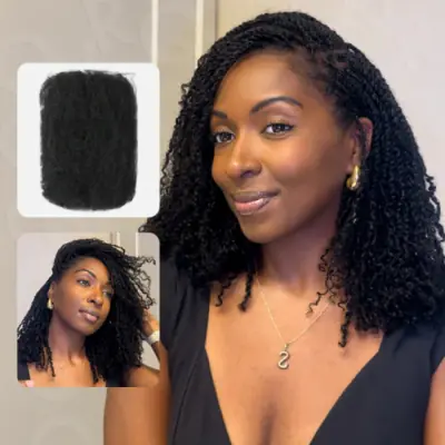 Cheveux Afro Kinkys Peruvien 100% Remy - Mini Twist 50g